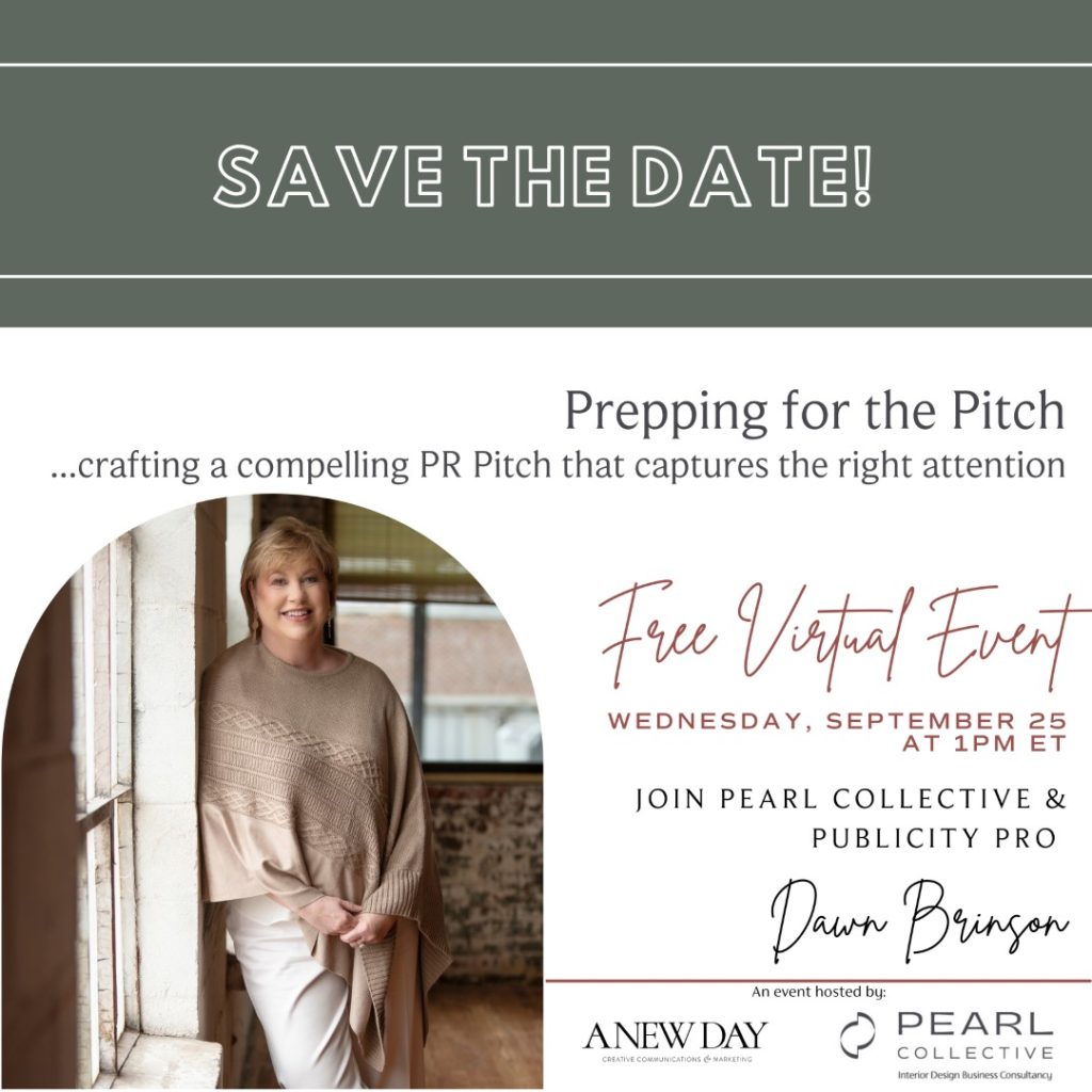Prepping for the Pitch …crafting a compelling PR Pitch that captures the right attention Image
