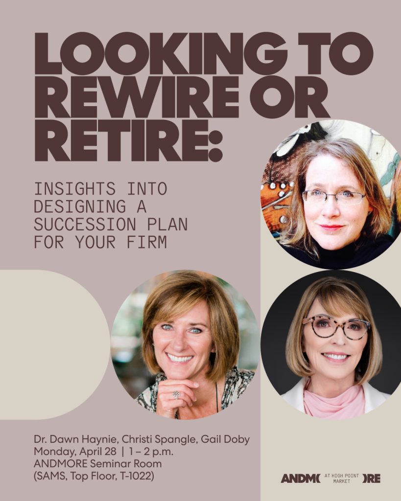 Looking to Rewire or Retire: Insights into Designing a Succession Plan for Your Firm (High Point Market) Image